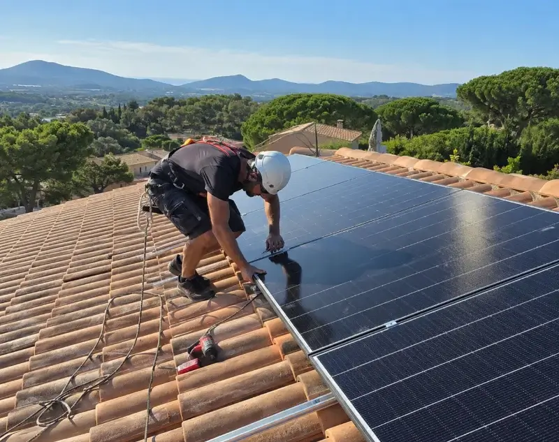 Installateur panneaux solaires Villepot — pose photovoltaïque sur toiture