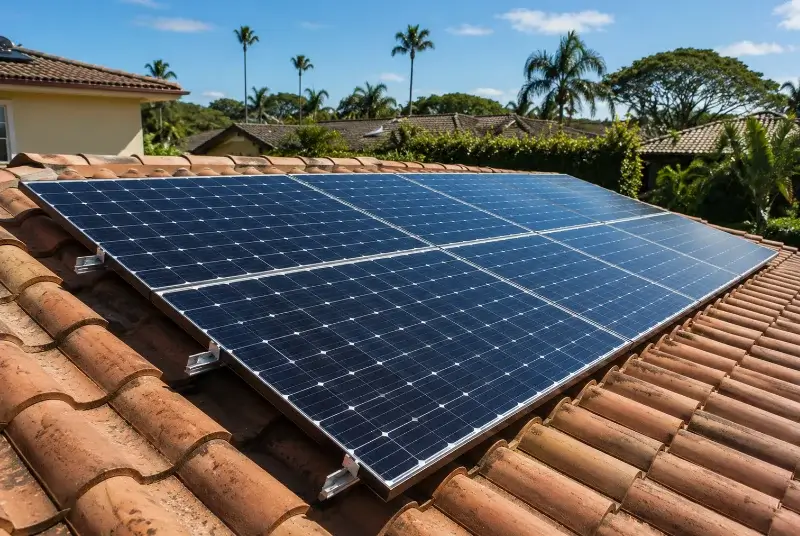 Installation de panneaux solaires à Villepot